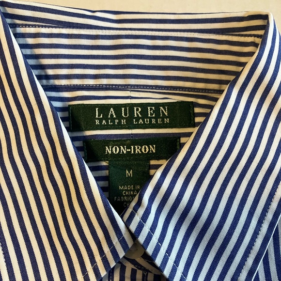 Ralph Lauren Tops - Ralph Lauren Pin Stripe Button Down